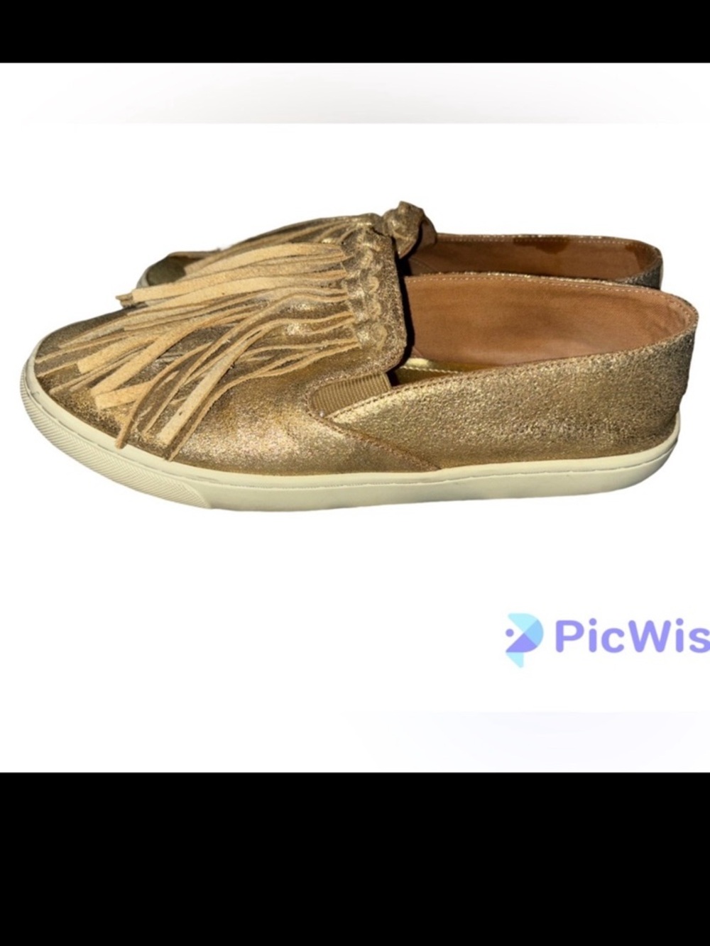 Tory Burch Fria Fringe leather Sneakers 10